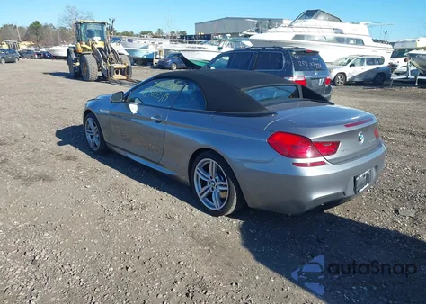 2016 BMW 640I xDrive из США, поврежденный, VIN WBA6F3C59GD994651